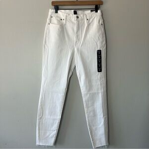 NWT‎ J. Crew High Rise Skinny Signature Stretch Women's White Jeans 30